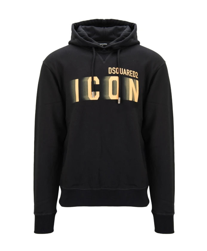 Мужская толстовка с капюшоном и завязками. Dsquared2, черный
Мужская толстовка с капюшоном и завязками. Dsquared2, черный