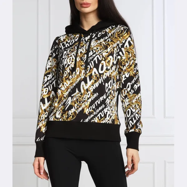 Толстовка обычного кроя Versace, черный
Толстовка обычного кроя Versace, черный