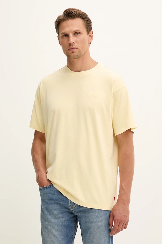 Хлопковая футболка Levi'S, желтый
Хлопковая футболка Levi'S, желтый