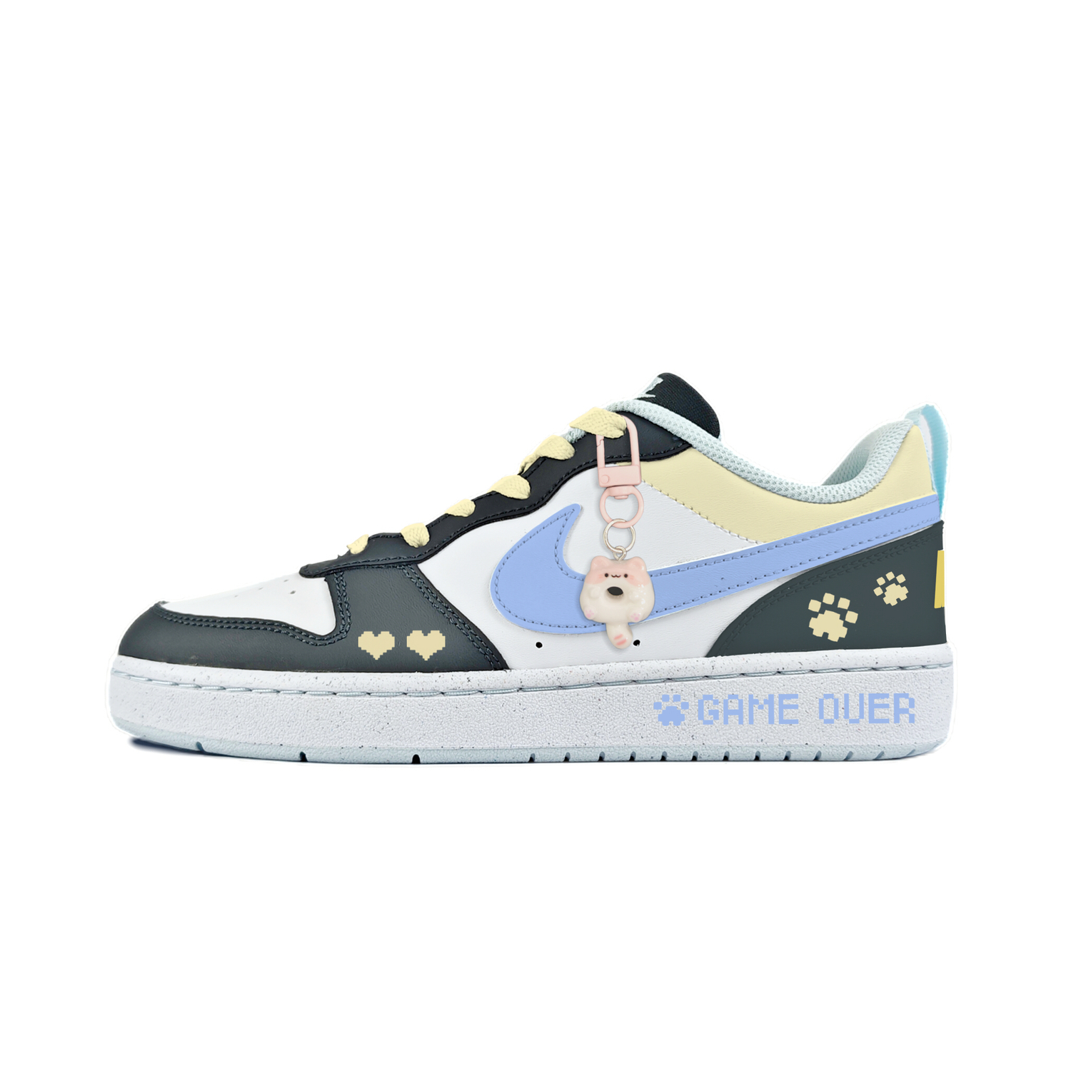 Nike Court Borough Low Recraft Bg противоскользящие износостойкие низкие детские скейтбординг кроссовки Black Kids'
Nike Court Borough Low Recraft Bg противоскользящие износостойкие низкие детские скейтбординг кроссовки Black Kids'