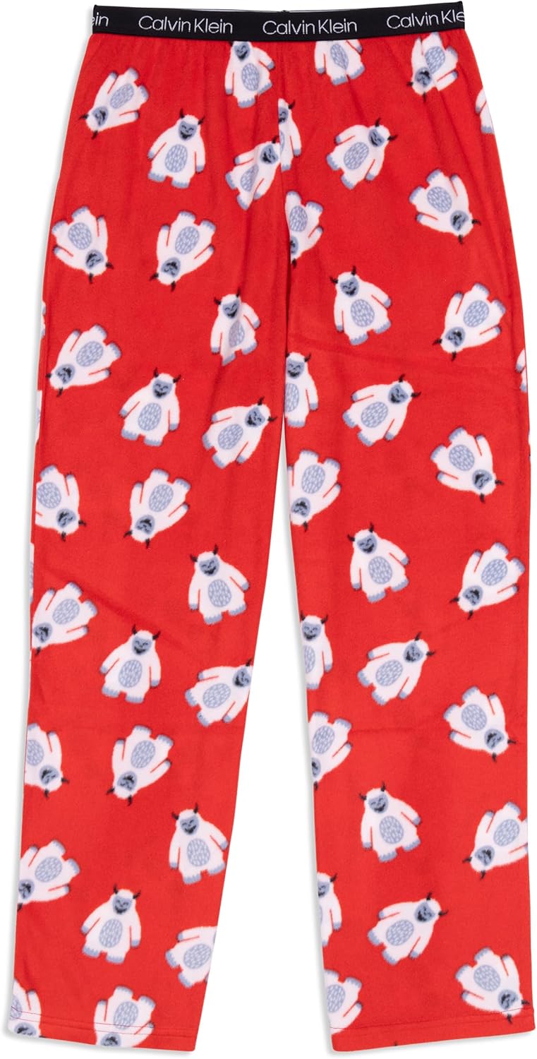 Пижамные брюки Calvin Klein для мальчиков из супермягкой микрофибры с начесом, Red Yeti Toss
Пижамные брюки Calvin Klein для мальчиков из супермягкой микрофибры с начесом, Red Yeti Toss