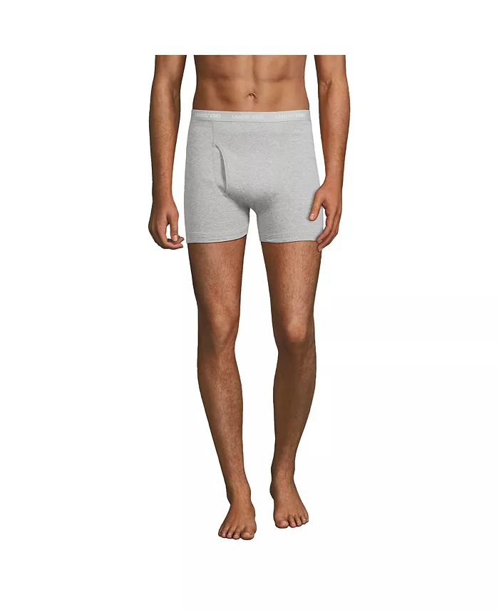 Большие и высокие боксеры-слипы из трикотажа, 3 шт Lands' End, серый
Большие и высокие боксеры-слипы из трикотажа, 3 шт Lands' End, серый