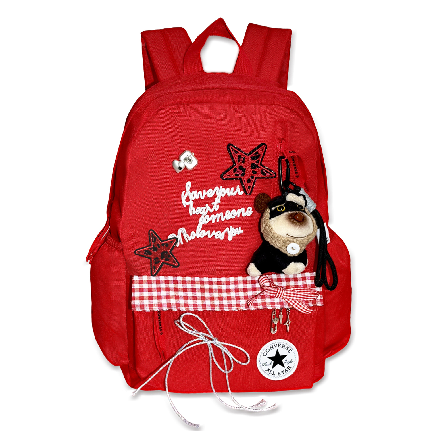 Converse Средний женский рюкзак из полиэстера красный, Red
Converse Средний женский рюкзак из полиэстера красный, Red