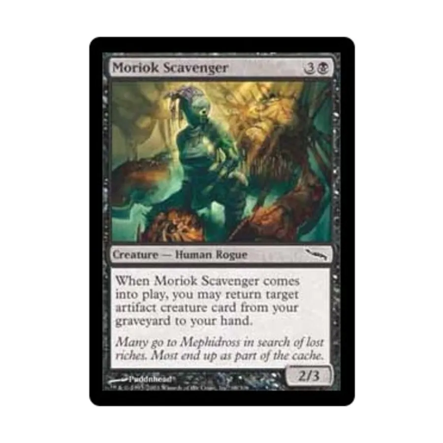 CCG Мориок-Мусорщик (К), MTG - Mirrodin
CCG Мориок-Мусорщик (К), MTG - Mirrodin