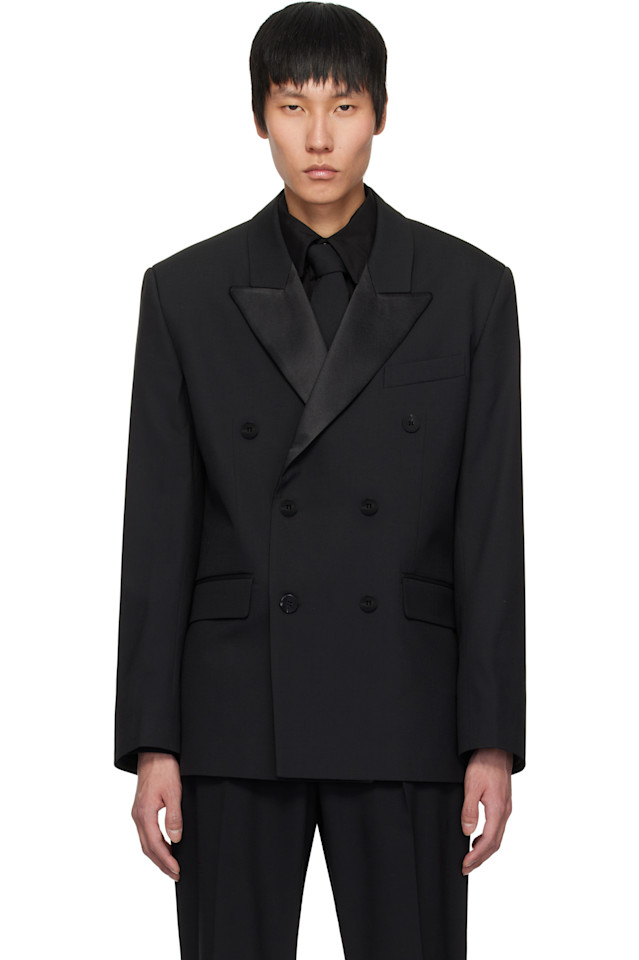 Двубортный блейзер Ernest W. Baker, черный
Двубортный блейзер Ernest W. Baker, черный