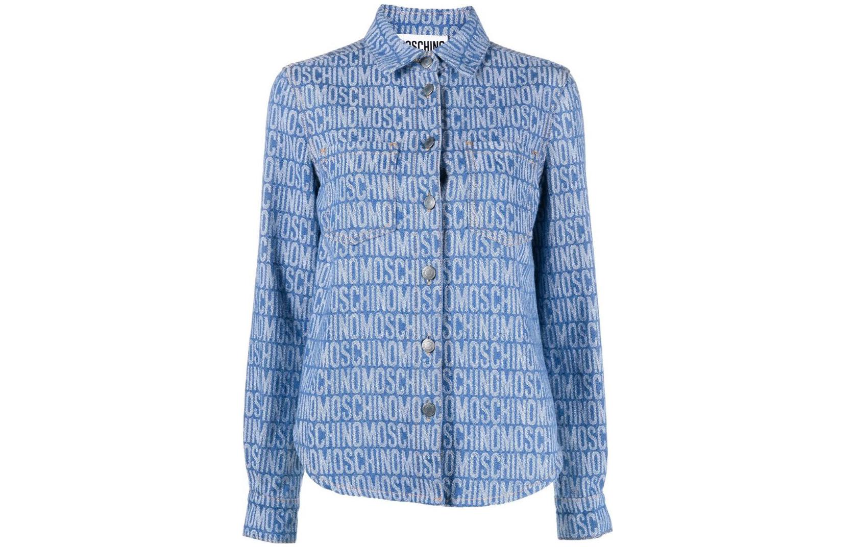 MOSCHINO Синяя женская блузка
MOSCHINO Синяя женская блузка