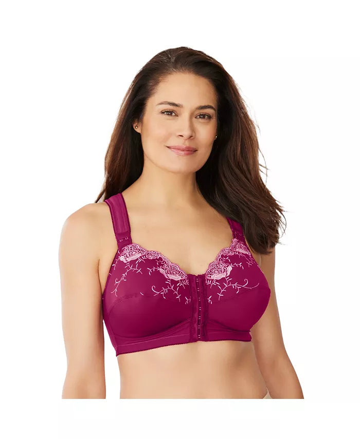 Женский бюстгальтер с вышивкой спереди и косточками для коррекции осанки Comfort Choice, красный
Женский бюстгальтер с вышивкой спереди и косточками для коррекции осанки Comfort Choice, красный