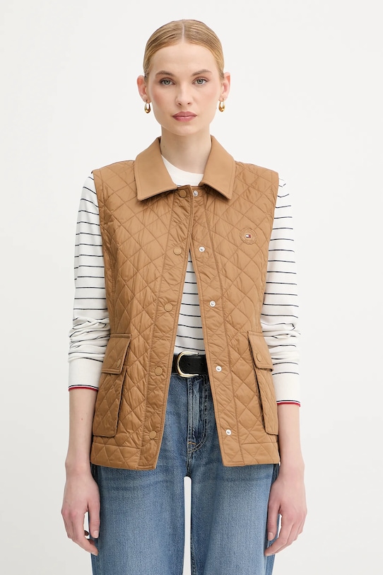 Жилет Tommy Hilfiger, коричневый
Жилет Tommy Hilfiger, коричневый