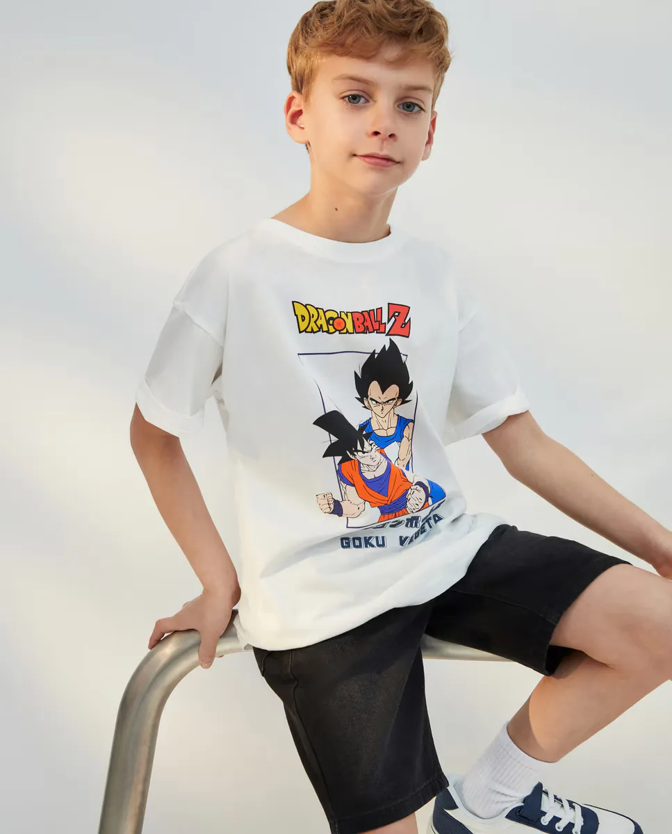 Футболка Dragon Ball с короткими рукавами для мальчика Kids El Corte Inglés, белый
Футболка Dragon Ball с короткими рукавами для мальчика Kids El Corte Inglés, белый