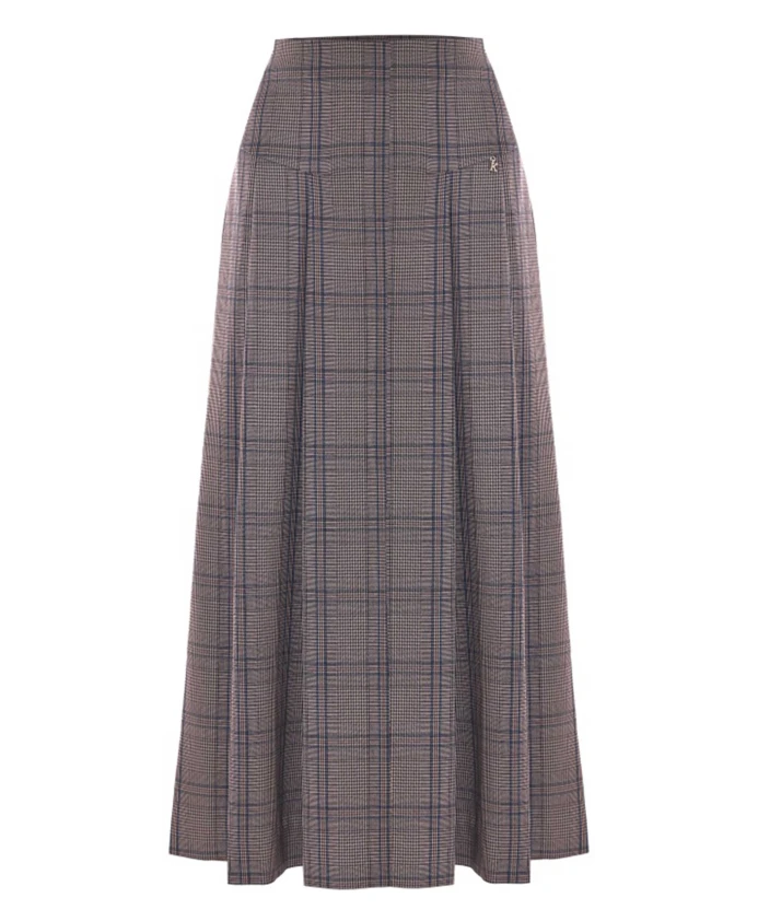 Неподвластная времени плиссированная юбка в клетку тартан Kocca, коричневый
Неподвластная времени плиссированная юбка в клетку тартан Kocca, коричневый