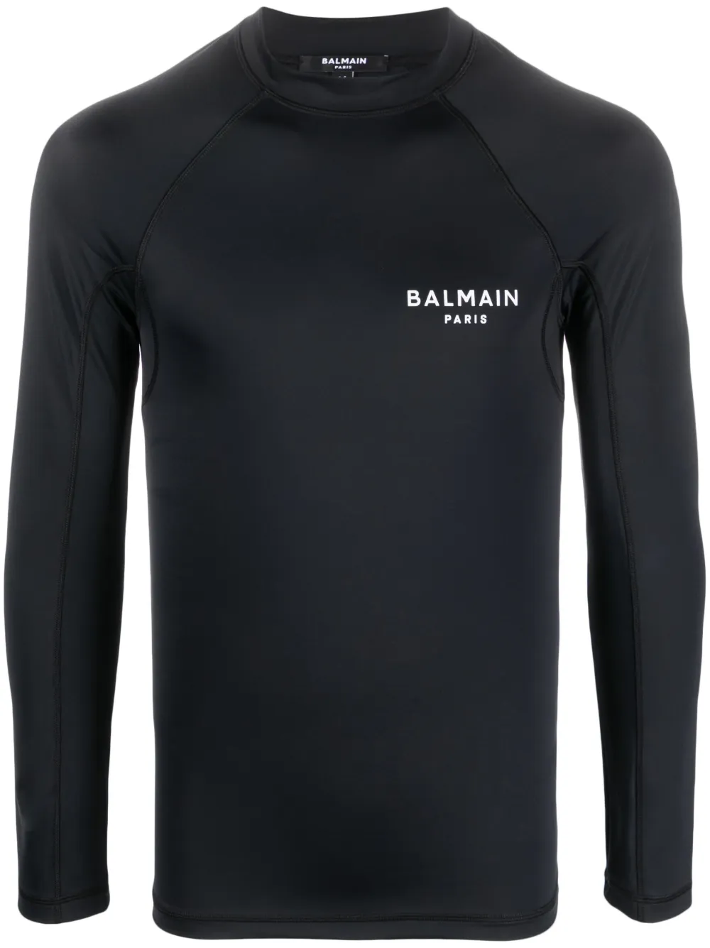 Футболка с длинными рукавами и логотипом Balmain, черный
Футболка с длинными рукавами и логотипом Balmain, черный