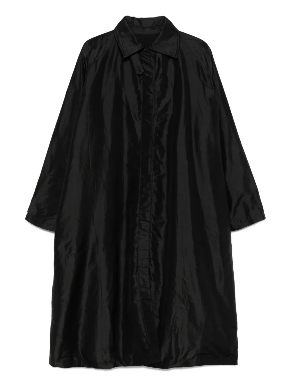 Шелковое пальто на пуговицах Christian Peau, черный
Шелковое пальто на пуговицах Christian Peau, черный