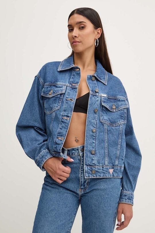 Джинсовая куртка Guess Jeans, синий
Джинсовая куртка Guess Jeans, синий