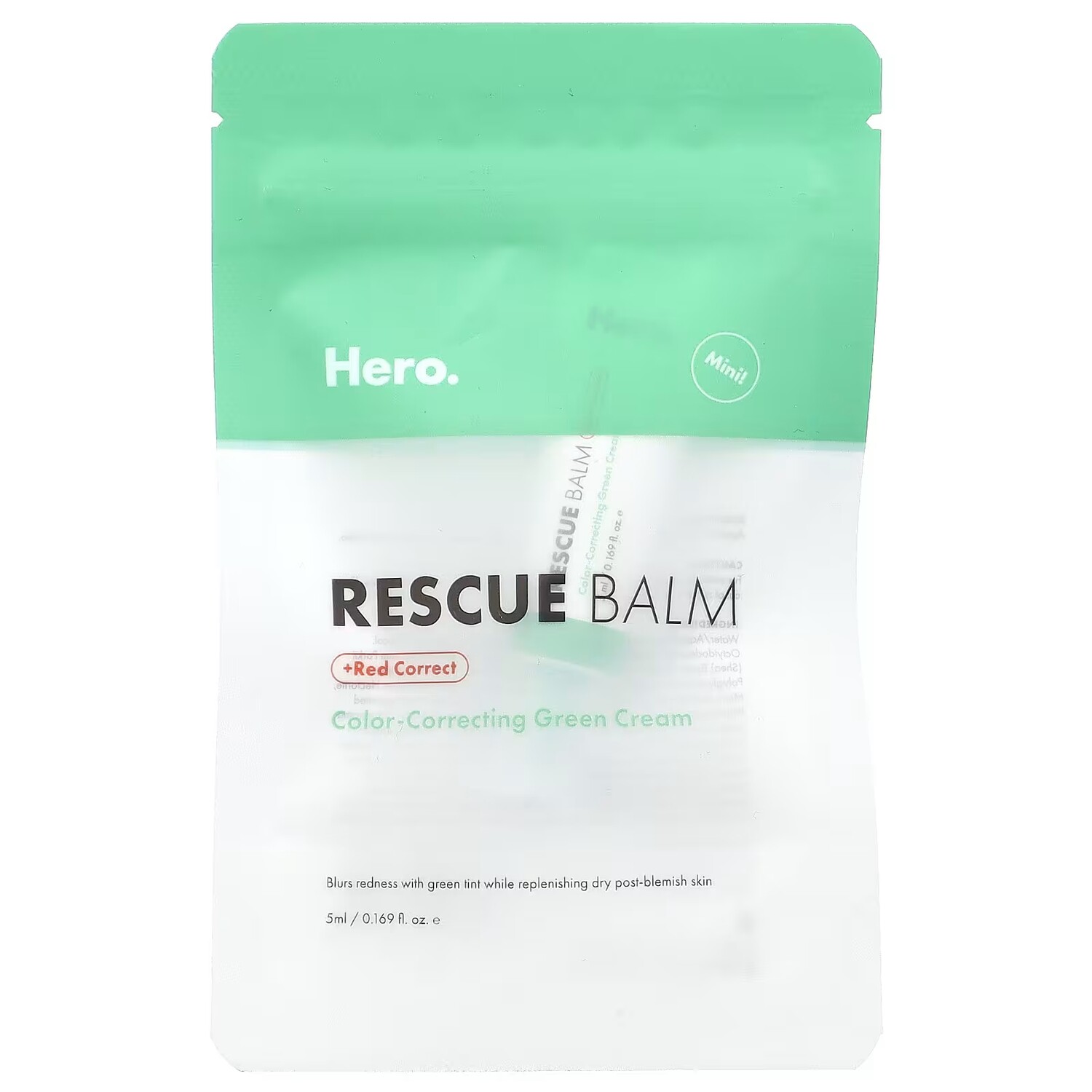Крем Hero Cosmetics Rescue Balm + Red Correct Mini 
Крем Hero Cosmetics Rescue Balm + Red Correct Mini