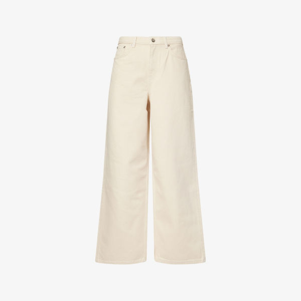 Джинсы укороченные Skall Studio Willow с широкими штанинами, экрю
Джинсы укороченные Skall Studio Willow с широкими штанинами, экрю