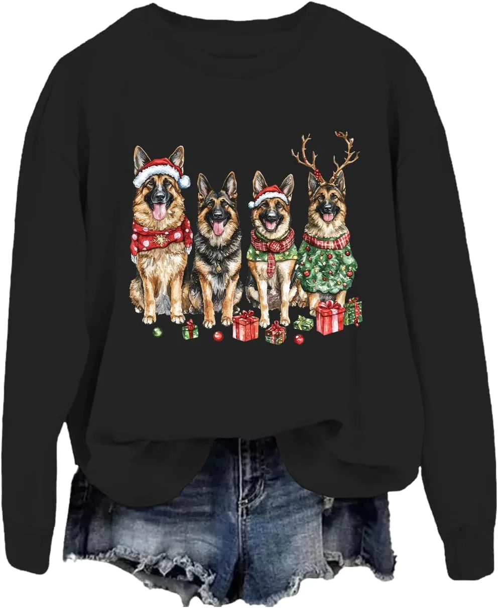 Свитшот с немецкой овчаркой на рождество Exosea
Свитшот с немецкой овчаркой на рождество Exosea