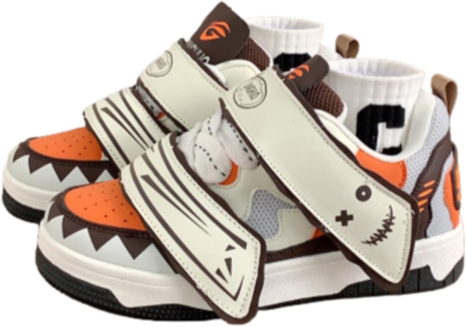 Массивные кроссовки на платформе Шнуровка с крючком и петлями Радужные вибрации для женщин Мужчин Милые круглые носки, дышащие повседневные спортивные туфли Zqw, белый/коричневый
Массивные кроссовки на платформе Шнуровка с крючком и петлями Радужные вибрации для женщин Мужчин Милые круглые носки, дышащие повседневные спортивные туфли Zqw, белый/коричневый