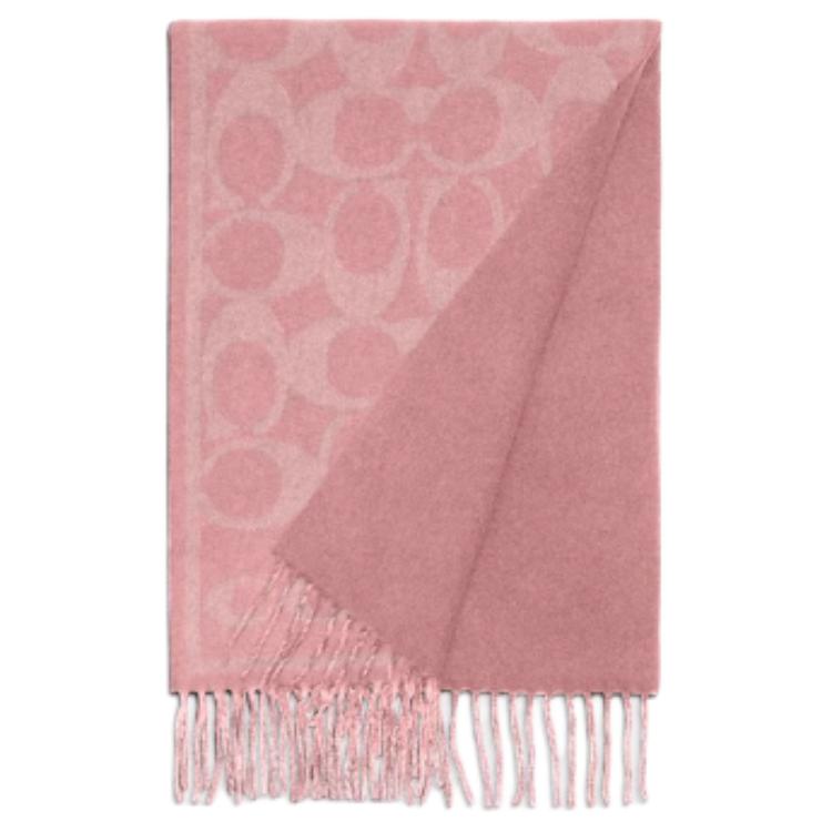 Кашемировый вязаный шарф унисекс True Pink COACH
Кашемировый вязаный шарф унисекс True Pink COACH