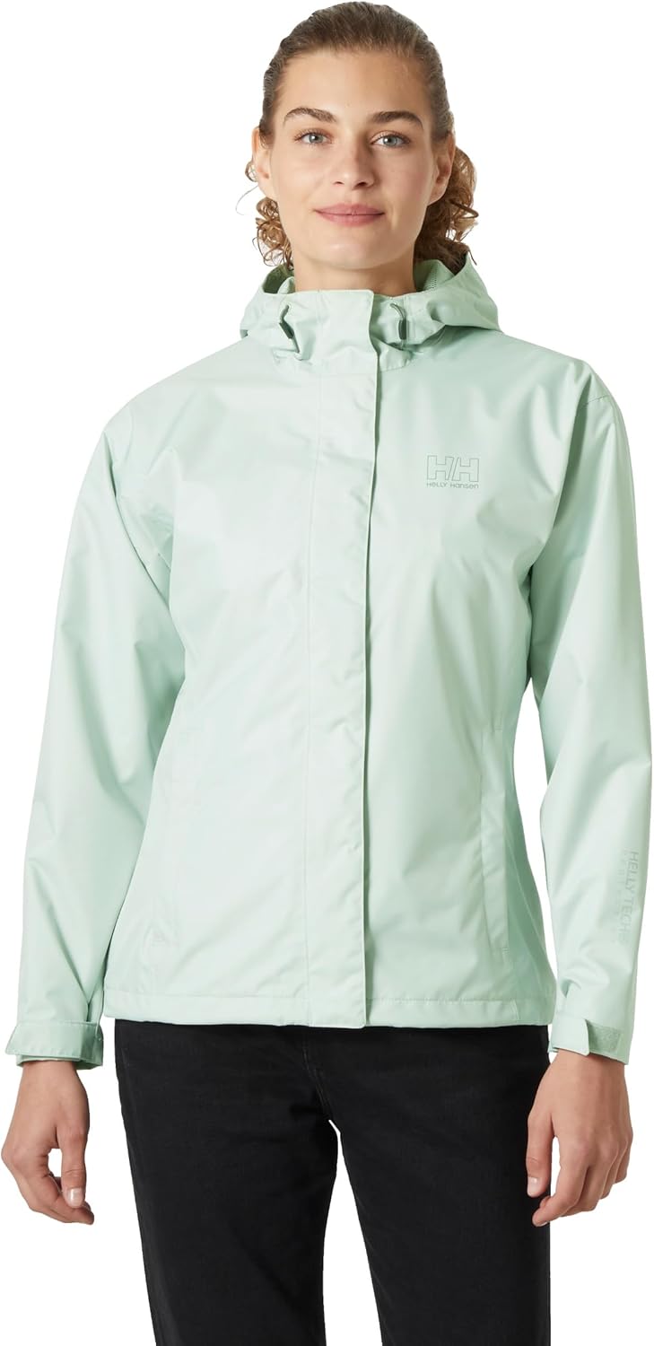 Женская водонепроницаемая, ветрозащитная и дышащая куртка-дождевик Helly Hansen Seven J с капюшоном, 462 Green Mist
Женская водонепроницаемая, ветрозащитная и дышащая куртка-дождевик Helly Hansen Seven J с капюшоном, 462 Green Mist