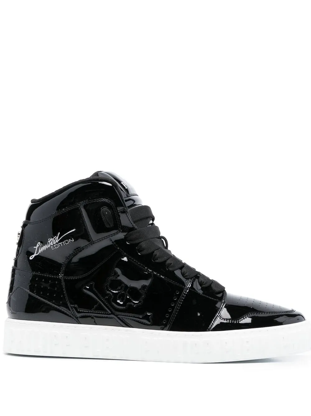 Высокие кеды Super Street Skull Bones Philipp Plein, черный
Высокие кеды Super Street Skull Bones Philipp Plein, черный