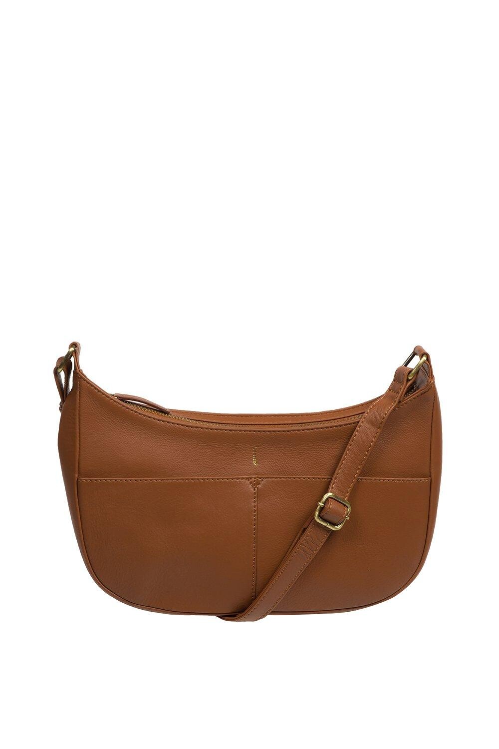 Кожаная сумка через плечо 'Carli' Cultured London, коричневый
Кожаная сумка через плечо 'Carli' Cultured London, коричневый