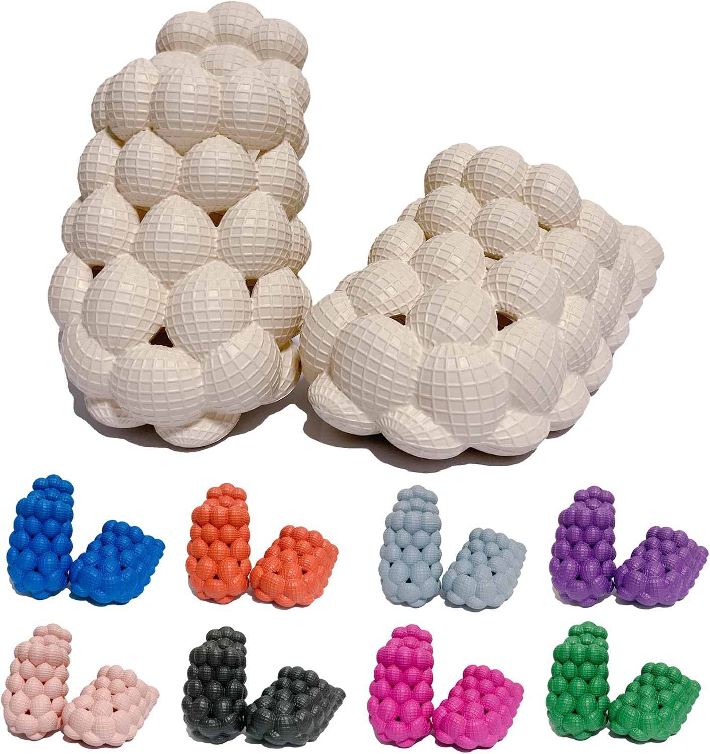 Забавные шлепанцы с пузырьками из личи, мужские и женские Aulunrux, бежевый
Забавные шлепанцы с пузырьками из личи, мужские и женские Aulunrux, бежевый