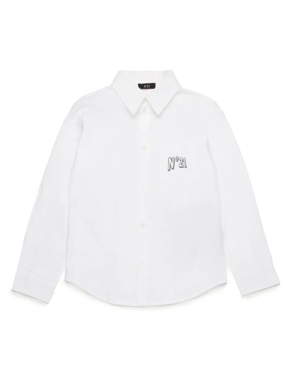 Рубашка с принтом Nº21 Kids, белый
Рубашка с принтом Nº21 Kids, белый