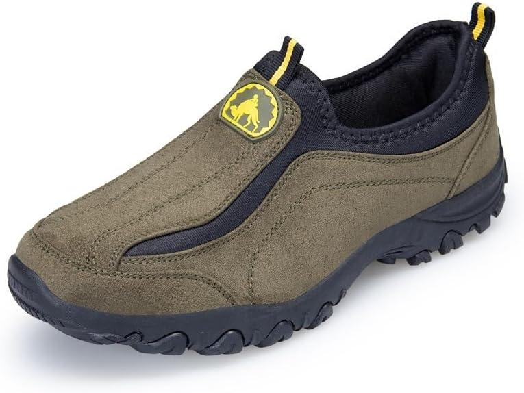 Мужские кроссовки-лоферы без шнурков для ходьбы, свободного ношения, повседневные, кожаные, удобные, дышащие, для походов и работы, ботинки до щиколотки для треккинга Soft Time Toy, зеленый
Мужские кроссовки-лоферы без шнурков для ходьбы, свободного ношения, повседневные, кожаные, удобные, дышащие, для походов и работы, ботинки до щиколотки для треккинга Soft Time Toy, зеленый