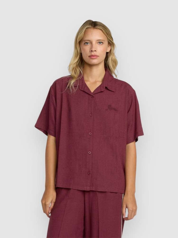 Рубашка RVCA Syd Stripe Hemd, wine
Рубашка RVCA Syd Stripe Hemd, wine