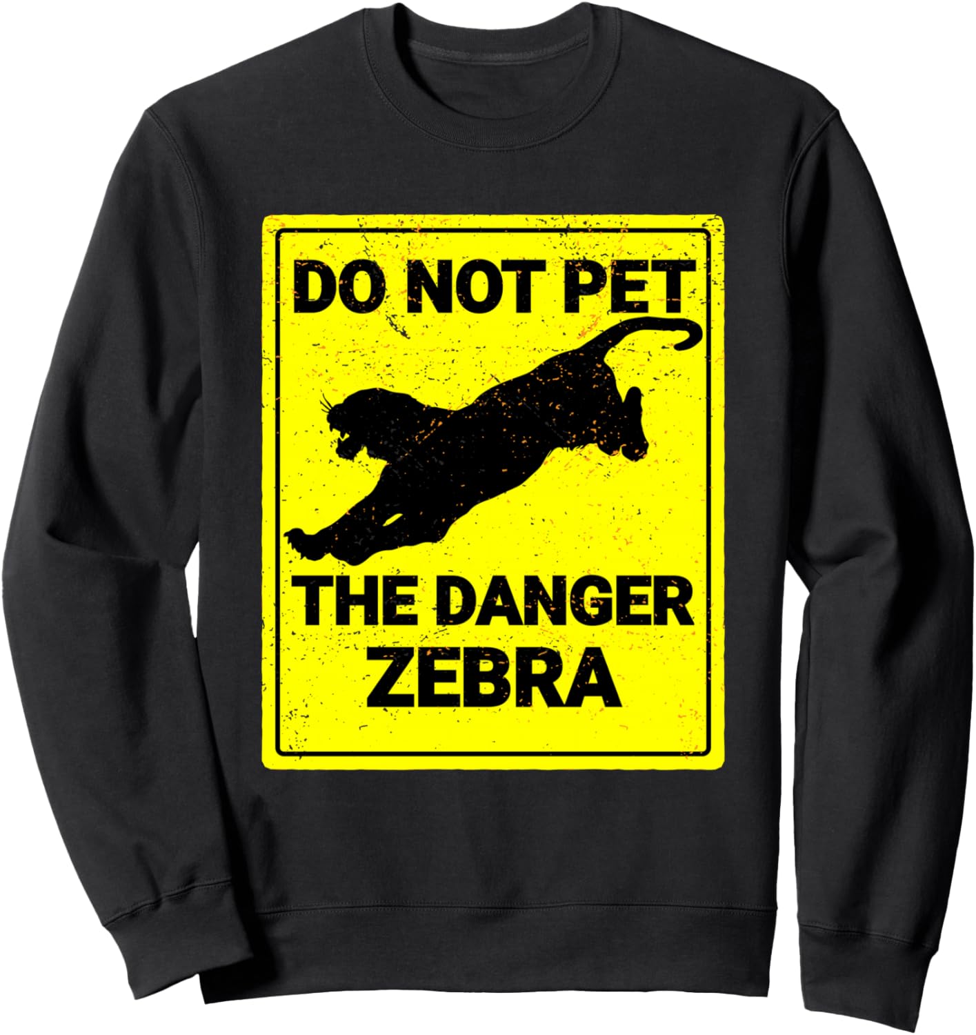 Не подвергайте опасности! Забавная толстовка с изображением зебры и тигра на Хэллоуин Tiger Stripe, черный
Не подвергайте опасности! Забавная толстовка с изображением зебры и тигра на Хэллоуин Tiger Stripe, черный