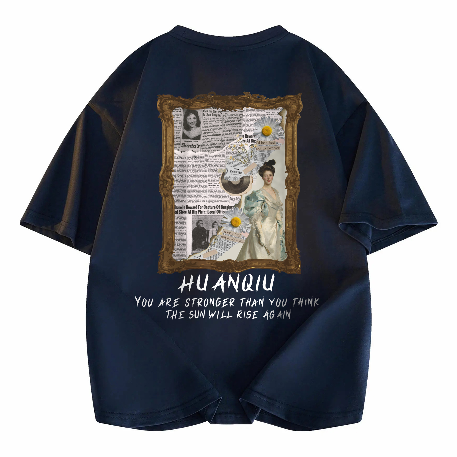 Футболка Unisex Crew Neck Moderate Heavyweight HUANQIU, темно-синий
Футболка Unisex Crew Neck Moderate Heavyweight HUANQIU, темно-синий