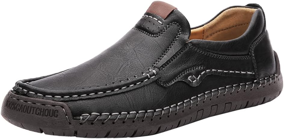 Мужские лоферы Maylrvjv, слипоны, повседневные кожаные туфли, удобные мягкие гибкие обувь, на плоской подошве, черный
Мужские лоферы Maylrvjv, слипоны, повседневные кожаные туфли, удобные мягкие гибкие обувь, на плоской подошве, черный