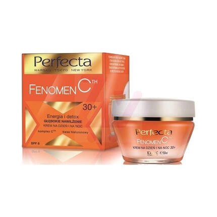 Dax Fenomen C Антивозрастной дневной и ночной крем с витамином С и гиалуроновой кислотой 30+ 50 мл, Dax Perfecta
