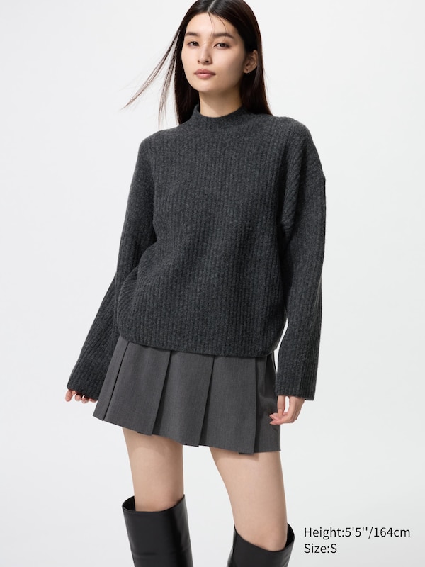Джемпер Soufflé с воротником mock neck Uniqlo, 08 dark grey
Джемпер Soufflé с воротником mock neck Uniqlo, 08 dark grey