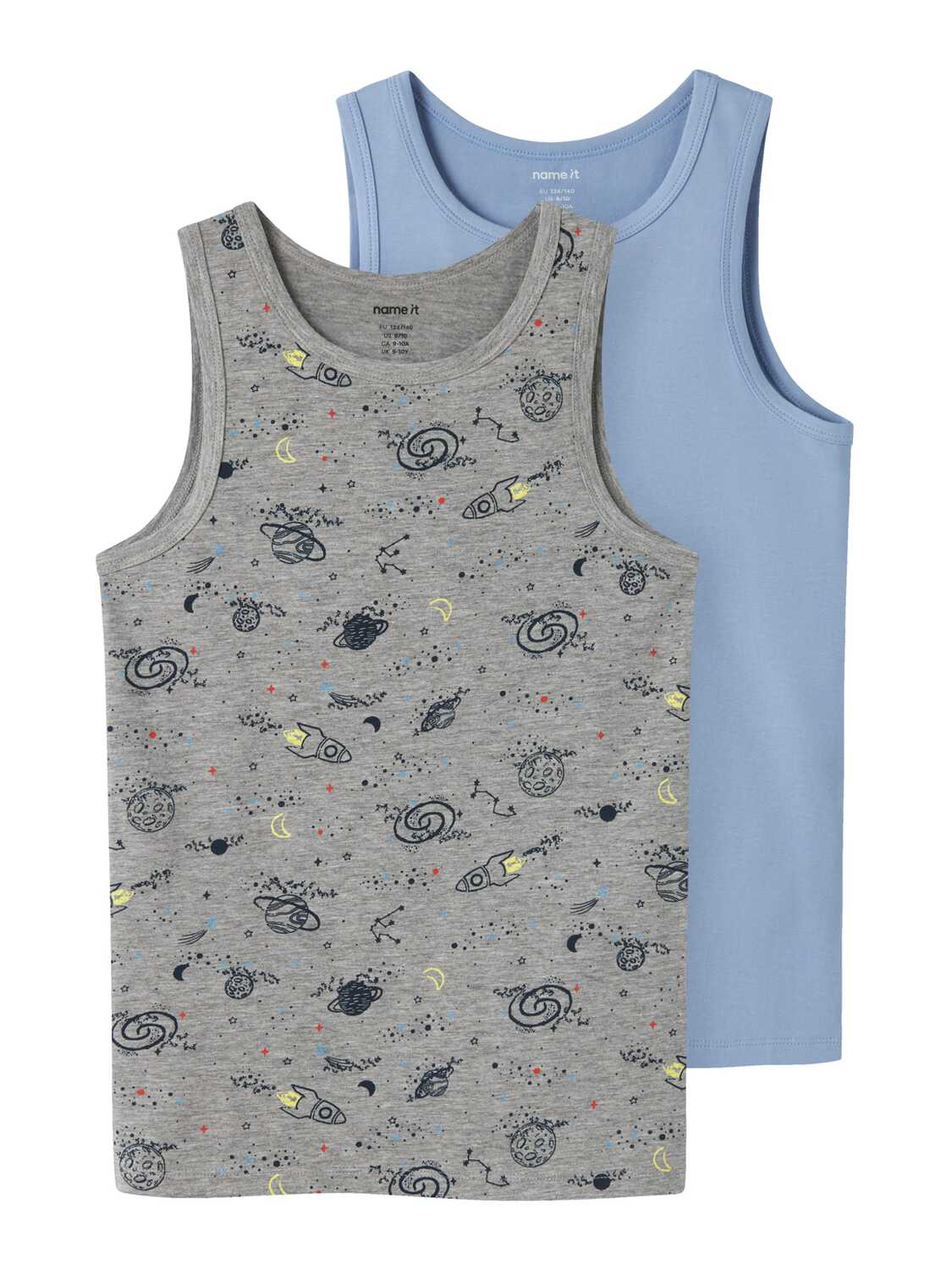 NAME IT Майка в светло-голубом, темно-синем, крапчато-сером
NAME IT Майка в светло-голубом, темно-синем, крапчато-сером