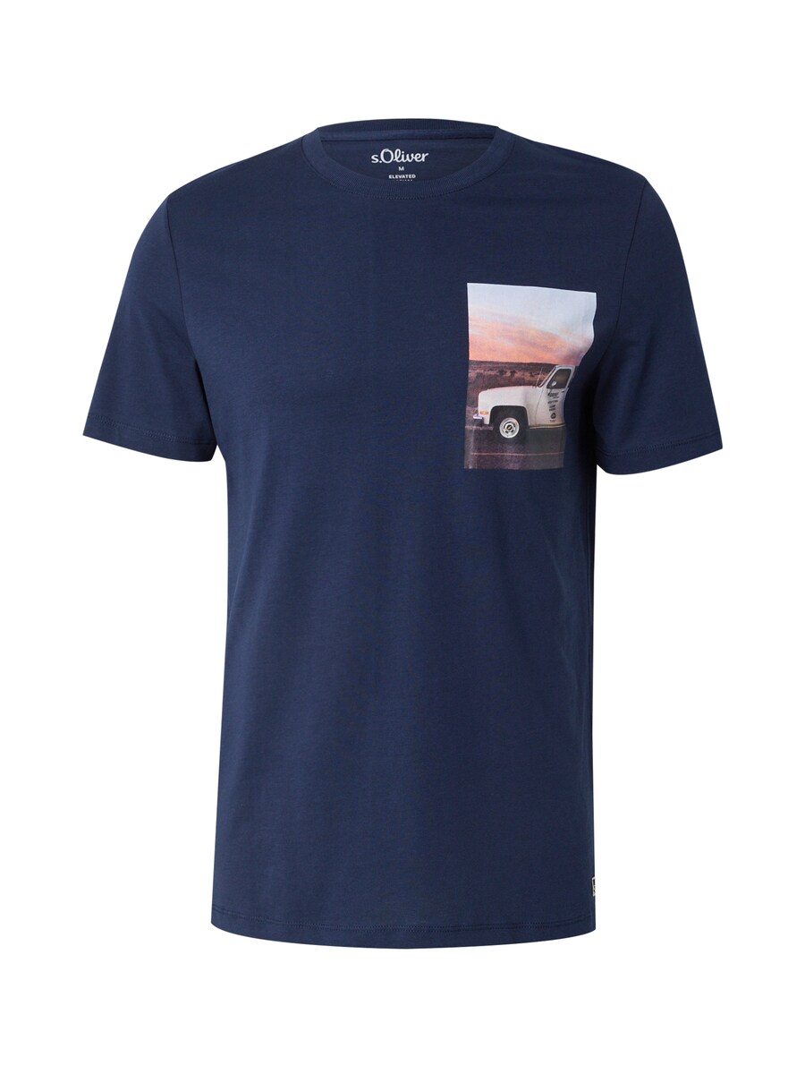 Рубашка s.Oliver, темно-синий/небесно-голубой
Рубашка s.Oliver, темно-синий/небесно-голубой