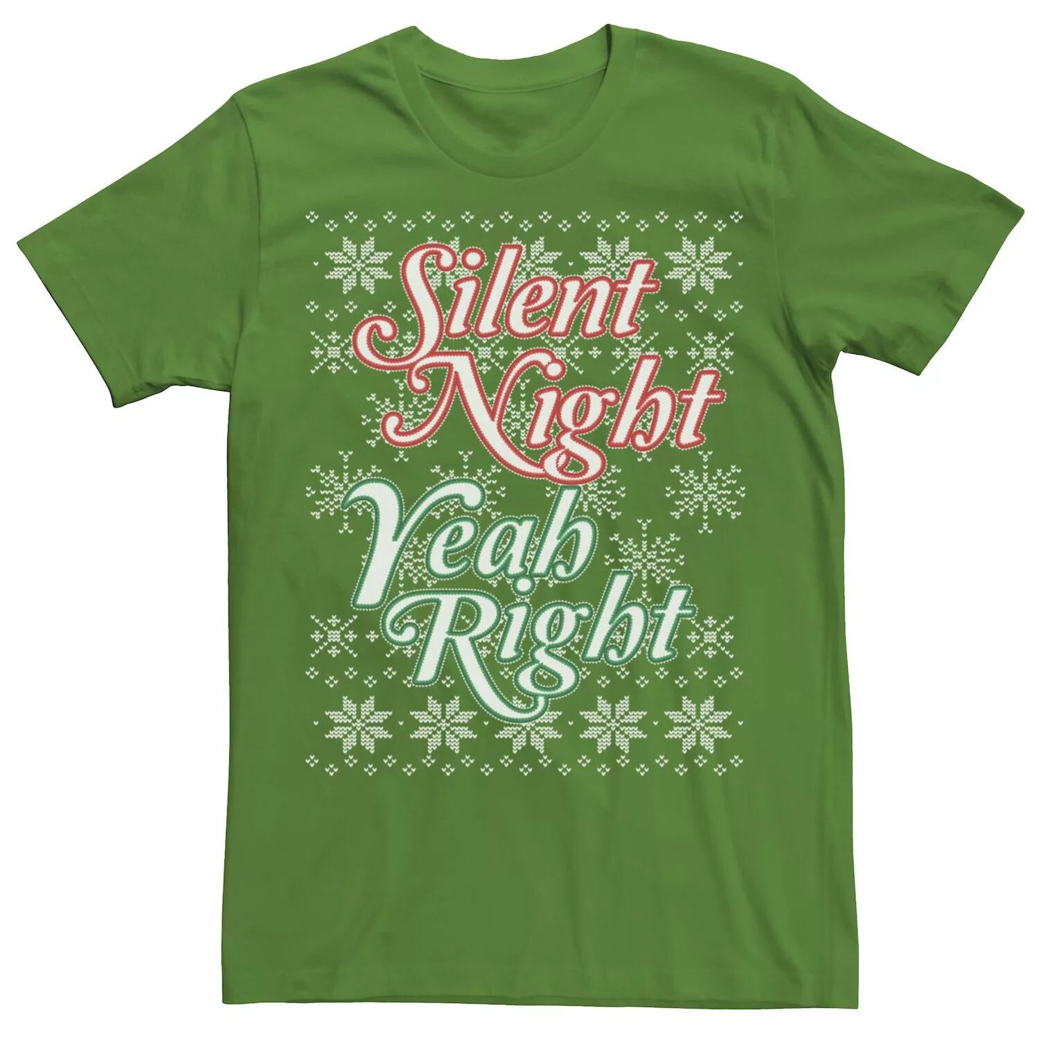 Мужская трикотажная футболка Silent Night Yeah Right Licensed Character
Мужская трикотажная футболка Silent Night Yeah Right Licensed Character