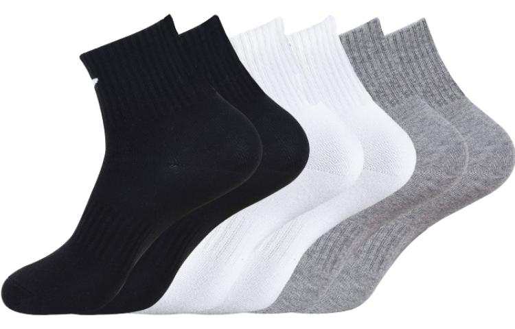 Набор унисекс носков для щиколотки Combo Set LINING, 6 Pack (белый+серый+черный)
Набор унисекс носков для щиколотки Combo Set LINING, 6 Pack (белый+серый+черный)