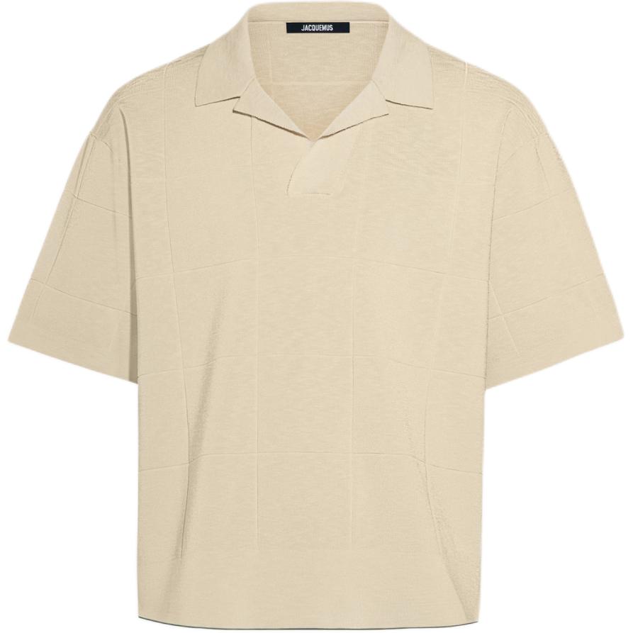 Поло Bacino Jacquemus, цвет офф-уайт/экрю
Поло Bacino Jacquemus, цвет офф-уайт/экрю