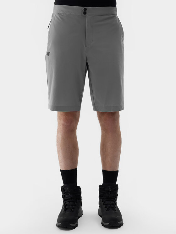 Тканевые шорты regular fit 4FWSS24TFSHM425 4F, серый
Тканевые шорты regular fit 4FWSS24TFSHM425 4F, серый