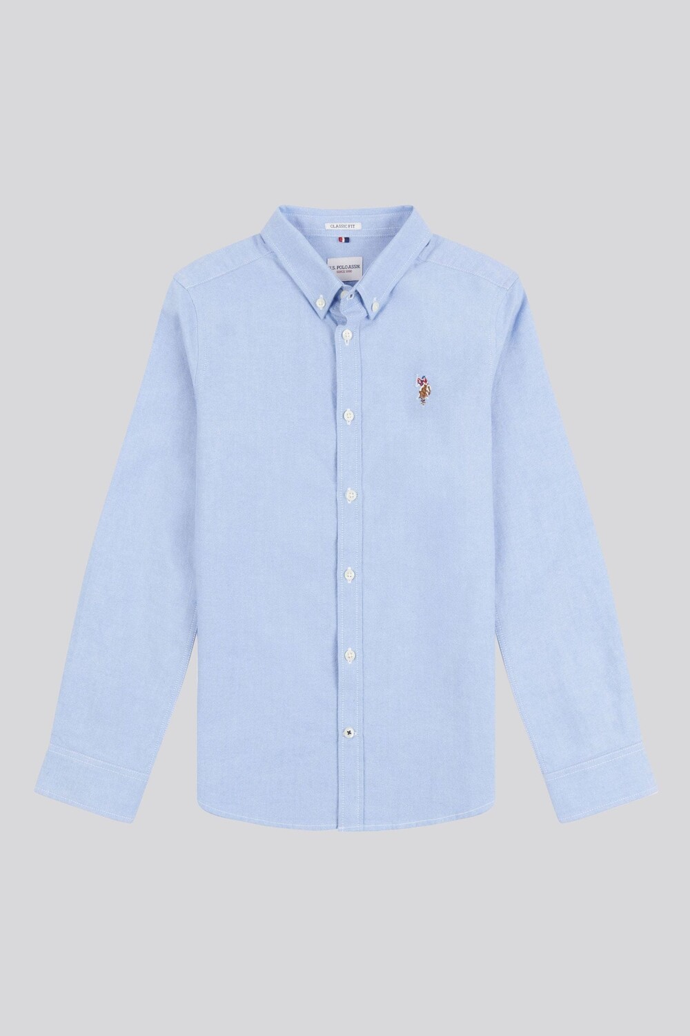 Оксфордская рубашка персикового цвета для мальчика U.S. Polo Assn, синий
Оксфордская рубашка персикового цвета для мальчика U.S. Polo Assn, синий