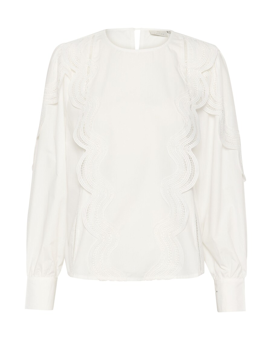 Блузка Kaffe Blouse Christine, белый
Блузка Kaffe Blouse Christine, белый