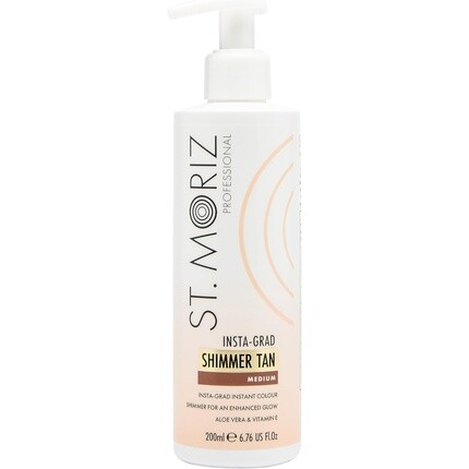 St. Moriz St Moriz Professional Insta-Grad Shimmer Tan Illuminating Bronzing Instant Factyl Tan Lotion Body Lotion с добавлением мерцания для подчеркивания цвета лица. Усиливает сияние кожи с алоэ вера, витамином E, веганский, 200 мл
St. Moriz St Moriz Professional Insta-Grad Shimmer Tan Illuminating Bronzing Instant Factyl Tan Lotion Body Lotion с добавлением мерцания для подчеркивания цвета лица. Усиливает сияние кожи с алоэ вера, витамином E, веганский, 200 мл