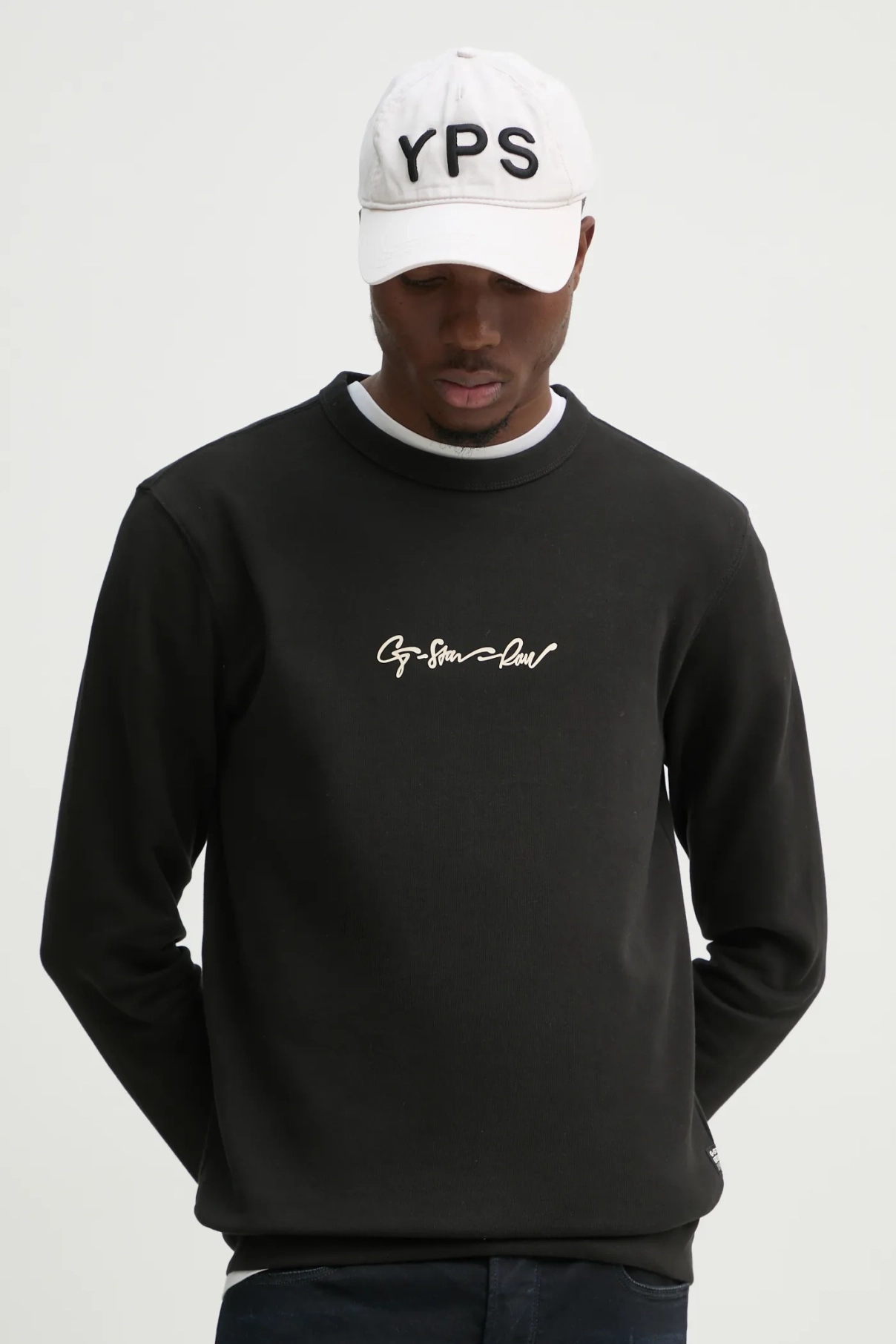 Хлопковая толстовка G-Star Raw, черный
Хлопковая толстовка G-Star Raw, черный