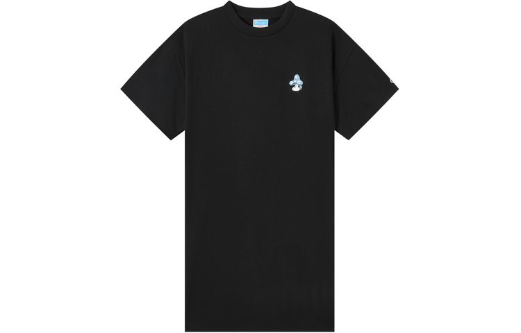 Женское короткое платье с короткими рукавами Champion, черное
Женское короткое платье с короткими рукавами Champion, черное