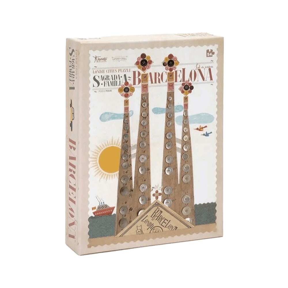 Пазл из серии городов мира Барселона - Лонди, 54 шт. Londji
Пазл из серии городов мира Барселона - Лонди, 54 шт. Londji