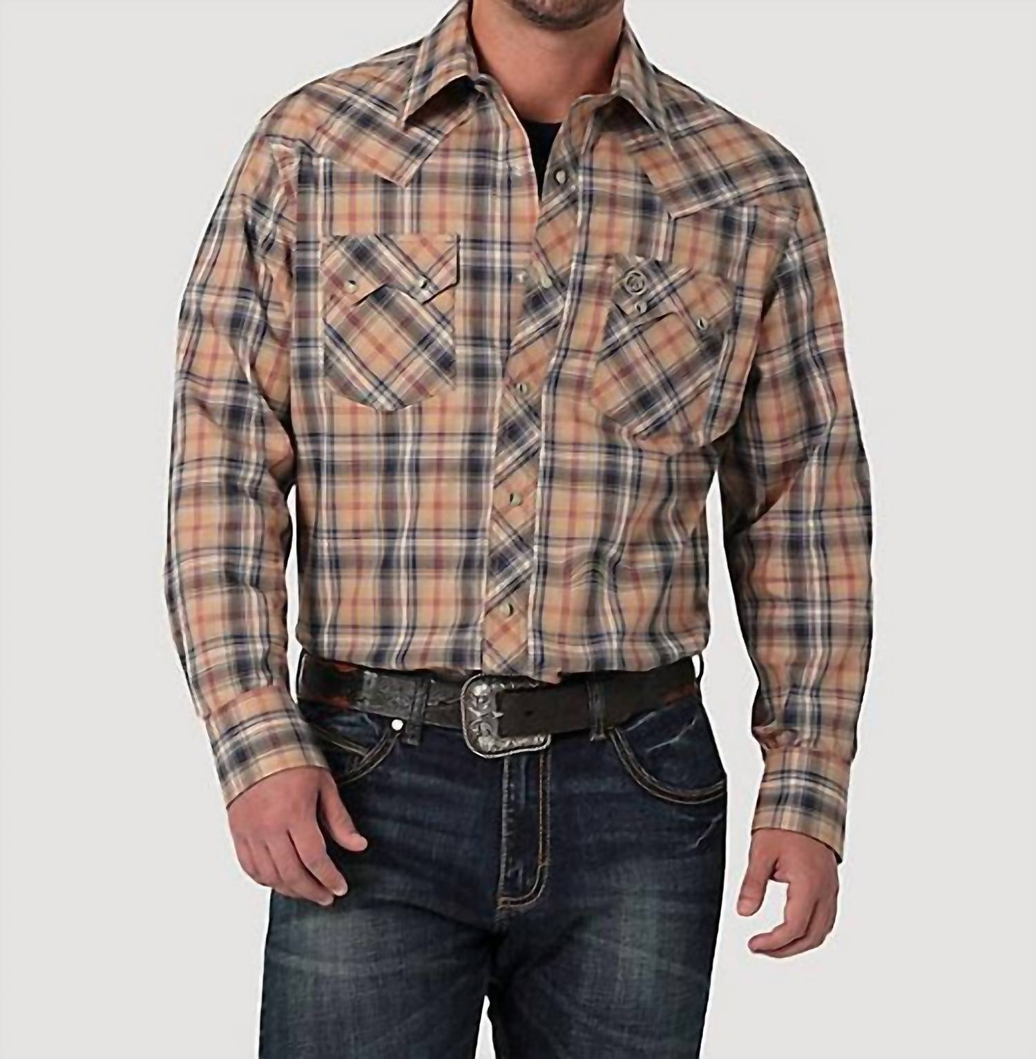 Рубашка с длинными рукавами и узором «пила» в стиле ретро из танина Wrangler, цвет tannin
Рубашка с длинными рукавами и узором «пила» в стиле ретро из танина Wrangler, цвет tannin
