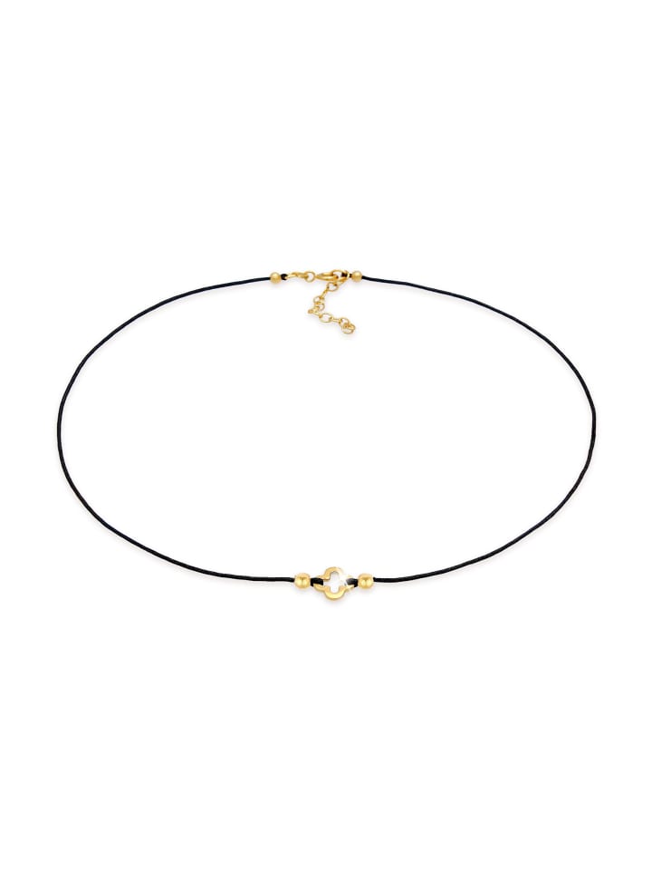 Elli Колье из серебра 925 пробы в виде клевера с золотым покрытием
Elli Колье из серебра 925 пробы в виде клевера с золотым покрытием