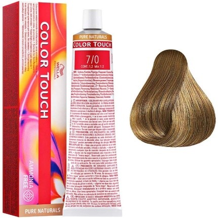 Перманентная краска для волос Color Touch №7 Интенсивный блондин средний 60 мл, Wella
Перманентная краска для волос Color Touch №7 Интенсивный блондин средний 60 мл, Wella