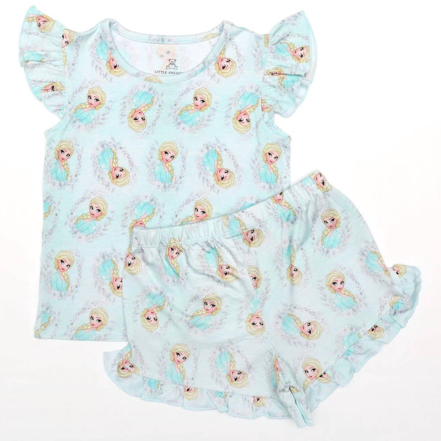 Детский комплект для отдыха "Ледяная принцесса" с коротким рукавом в голубом цвете Charlies Project
Детский комплект для отдыха "Ледяная принцесса" с коротким рукавом в голубом цвете Charlies Project